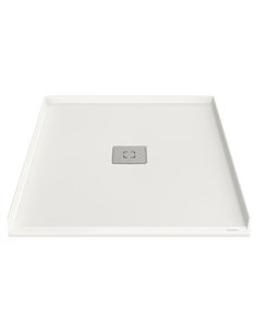 American Standard Studio 38 x 38-Inch Single Threshold ADA Shower Base With Center Drain