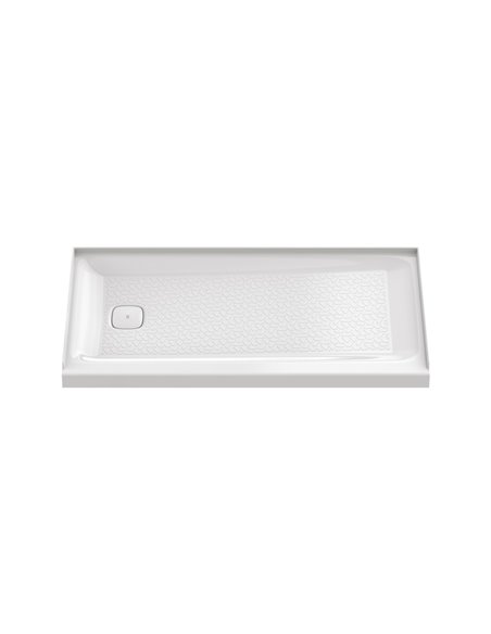 American Standard Aspirations 60 x 36-Inch Single Threshold Shower Base With Right Hand-Drain
