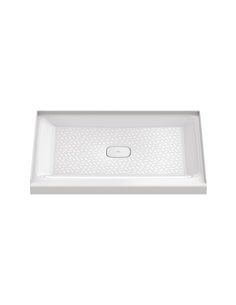 American Standard Aspirations 48 x 36-Inch Single Threshold Shower Base With Center Drain 2