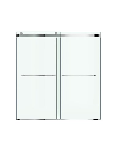 American Standard Aspirations 60 x 60-Inch Frameless Sliding Bathtub Door