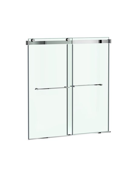 American Standard Aspirations 60 x 60-Inch Frameless Sliding Bathtub Door