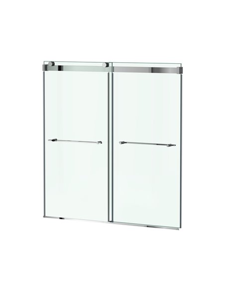 American Standard Aspirations 60 x 60-Inch Frameless Sliding Bathtub Door