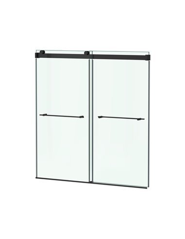 American Standard Aspirations 60 x 60-Inch Frameless Sliding Bathtub Door