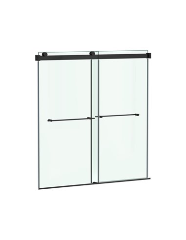 American Standard Aspirations 60 x 60-Inch Frameless Sliding Bathtub Door