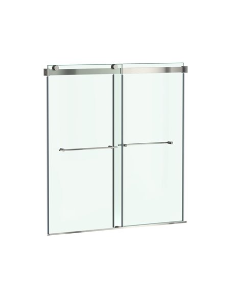 American Standard Aspirations 60 x 60-Inch Frameless Sliding Bathtub Door