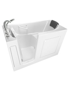 American Standard Gelcoat Premium Series 30 x 60 -Inch Walk-in Tub With Air Spa System - Left-Hand Drain With Faucet