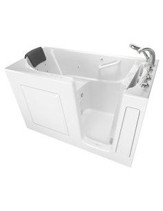 American Standard Gelcoat Premium Series 30 x 60 -Inch Walk-in Tub With Combination Air Spa and Whirlpool Systems - Right-Hand D