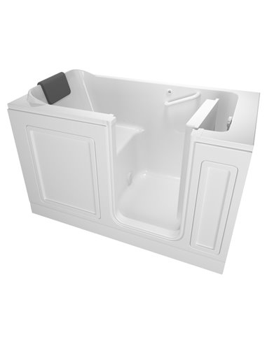 American Standard Acrylic Luxury Series 32 x 60-Inch Walk-in Tub With Soaking Bath - Left-Hand Drain With Faucet