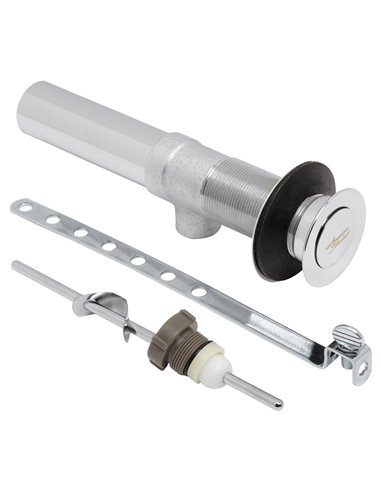 American Standard Metal Drain Etched With Logo As