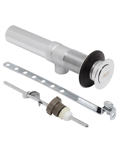 American Standard Metal Drain Etched With Logo As