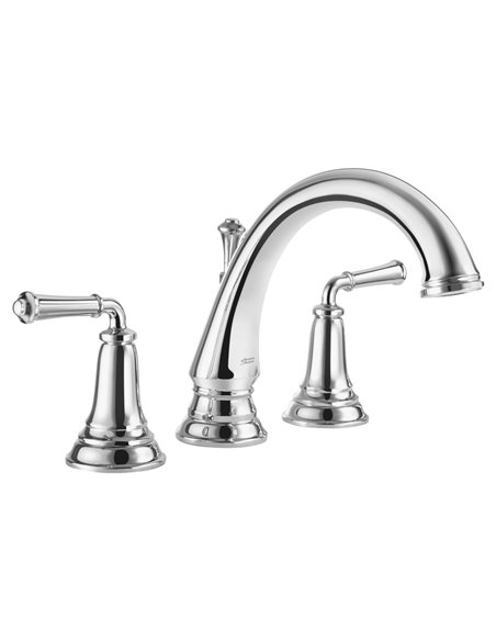 American Standard Delancey Bathtub Faucet With Lever Handles for Flash Rough-In Valve