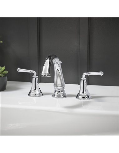 American Standard Delancey Bathtub Faucet With Lever Handles for Flash Rough-In Valve
