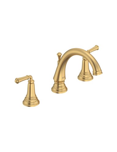 American Standard Delancey Bathtub Faucet With Lever Handles for Flash Rough-In Valve