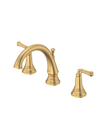 American Standard Delancey Bathtub Faucet With Lever Handles for Flash Rough-In Valve
