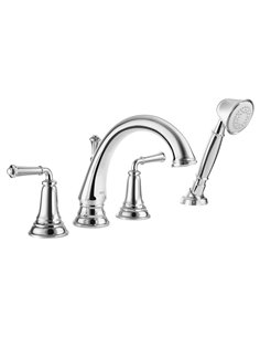American Standard Delancey Bathtub Faucet With  Lever Handles and Personal Shower for Flash Rough-In Valve 2