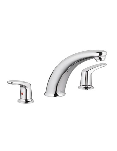 American Standard Colony PRO Bathtub Faucet Trim With Lever Handles for Flash Rough-In Valve