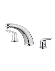 American Standard Colony PRO Bathtub Faucet Trim With Lever Handles for Flash Rough-In Valve 2