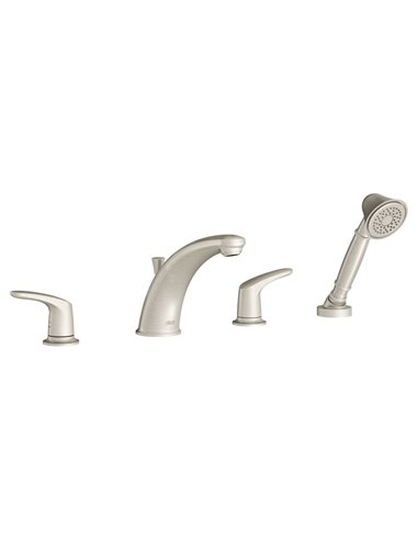 American Standard Colony PRO Bathtub Faucet Trim With Lever Handles and Personal Shower for Flash Rough-In Valve