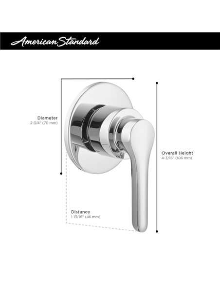 American Standard Studio S Single-Handle Diverter Valve Trim Kit