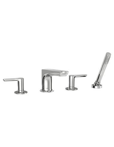 American Standard Studio S  Bathtub Faucet With Lever Handles and Personal Shower for Flash Rough-In Valve