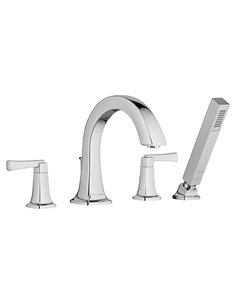 American Standard Townsend Bathtub Faucet With Lever Handles and Personal Shower for Flash Rough-In Valve