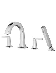 American Standard Townsend Bathtub Faucet With Lever Handles and Personal Shower for Flash Rough-In Valve 2