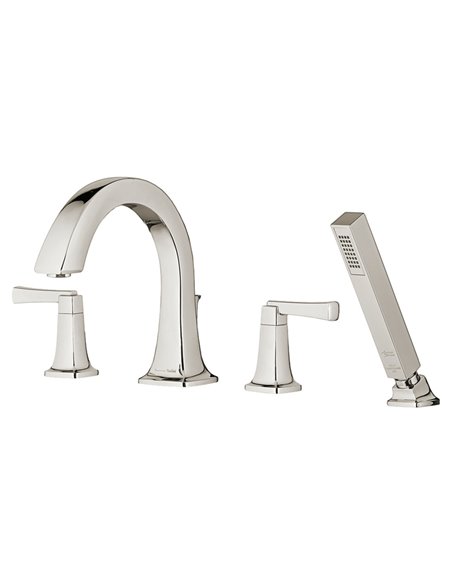 American Standard Townsend Bathtub Faucet With Lever Handles and Personal Shower for Flash Rough-In Valve