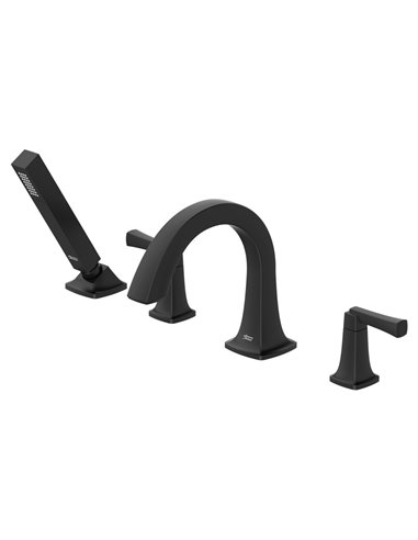 American Standard Townsend Bathtub Faucet With Lever Handles and Personal Shower for Flash Rough-In Valve