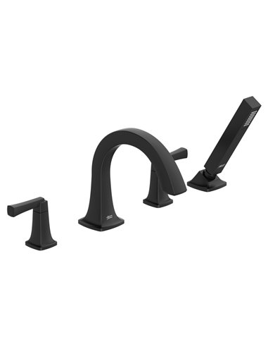 American Standard Townsend Bathtub Faucet With Lever Handles and Personal Shower for Flash Rough-In Valve