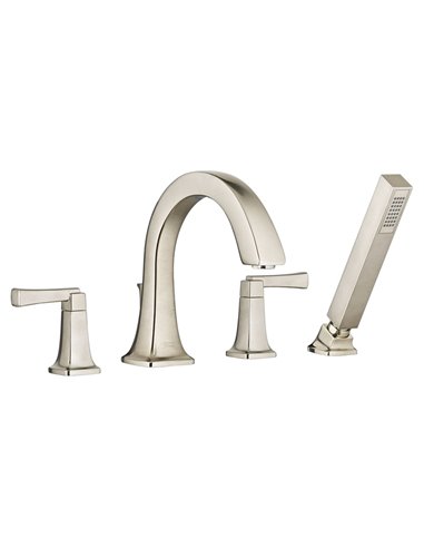 American Standard Townsend Bathtub Faucet With Lever Handles and Personal Shower for Flash Rough-In Valve
