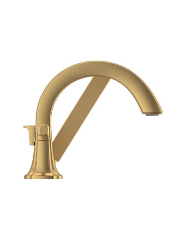 American Standard Townsend Bathtub Faucet With Lever Handles and Personal Shower for Flash Rough-In Valve