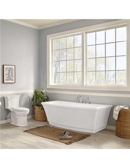 American Standard Estate Bathtub Faucet With Personal Shower for Flash Rough-In Valve With Lever Handles