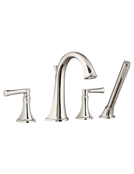 American Standard Estate Bathtub Faucet With Personal Shower for Flash Rough-In Valve With Lever Handles