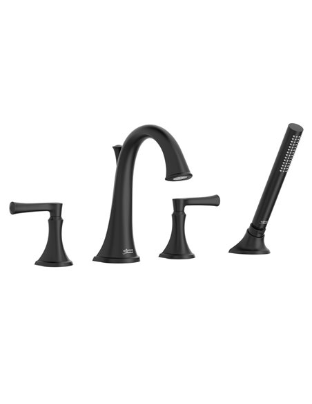 American Standard Estate Bathtub Faucet With Personal Shower for Flash Rough-In Valve With Lever Handles