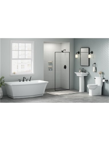 American Standard Estate Bathtub Faucet With Personal Shower for Flash Rough-In Valve With Lever Handles