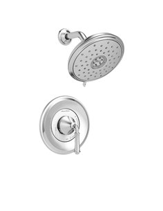 American Standard Delancey 1.8 gpm/6.8 L/min Shower Trim Kit With Water-Saving 4-Function Showerhead and Lever Handle 2
