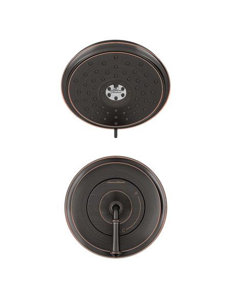 American Standard Delancey 1.8 gpm/6.8 L/min Shower Trim Kit With Water-Saving 4-Function Showerhead and Lever Handle