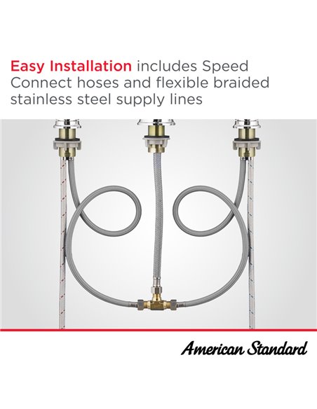 American Standard Delancey 1.8 gpm/6.8 L/min Shower Trim Kit With Water-Saving 4-Function Showerhead and Lever Handle