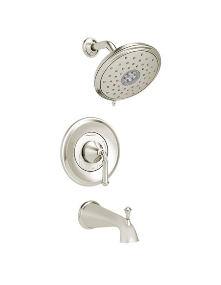 American Standard Delancey 1.8 gpm/6.8 L/min Tub and Shower Trim Kit With Water-Saving 4-Function Showerhead and Lever Handle