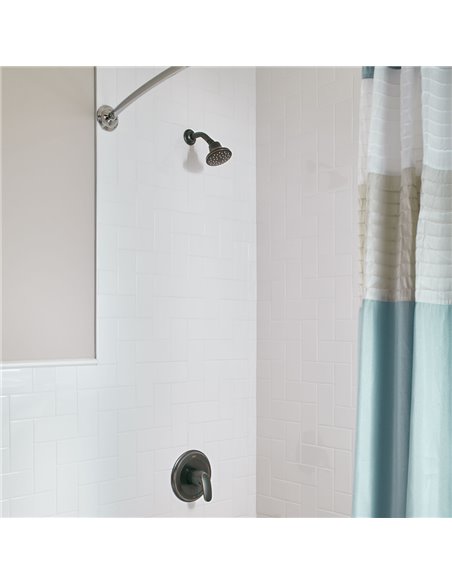 American Standard Colony PRO 1.75 gpm/6.6 L/min Shower Trim Kit With Water-Saving Showerhead, Double Ceramic Pressure Balance Ca