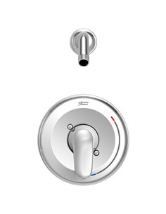 American Standard Colony PRO  Shower Trim Kit Less Showerhead, Double Ceramic Pressure Balance Cartridge With Lever Handle