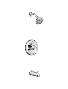 American Standard Colony PRO  1.75 gpm/6.6 L/min Tub and Shower Trim Kit With Water-Saving Showerhead, Double Ceramic Pressure B 2