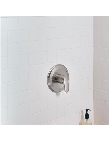 American Standard Colony PRO  1.75 gpm/6.6 L/min Tub and Shower Trim Kit With Water-Saving Showerhead, Double Ceramic Pressure B