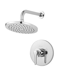 American Standard Studio S 1.8 gpm/6.8 L/min  Shower Trim Kit With Rain Showerhead, Double Ceramic Pressure Balance Cartridge Wi 2