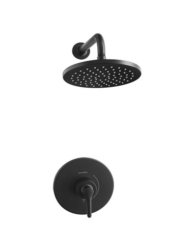 American Standard Studio S 1.8 gpm/6.8 L/min  Shower Trim Kit With Rain Showerhead, Double Ceramic Pressure Balance Cartridge Wi
