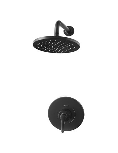 American Standard Studio S 1.8 gpm/6.8 L/min  Shower Trim Kit With Rain Showerhead, Double Ceramic Pressure Balance Cartridge Wi