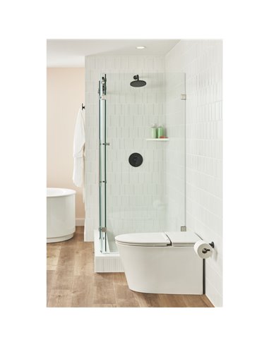 American Standard Studio S 1.8 gpm/6.8 L/min  Shower Trim Kit With Rain Showerhead, Double Ceramic Pressure Balance Cartridge Wi