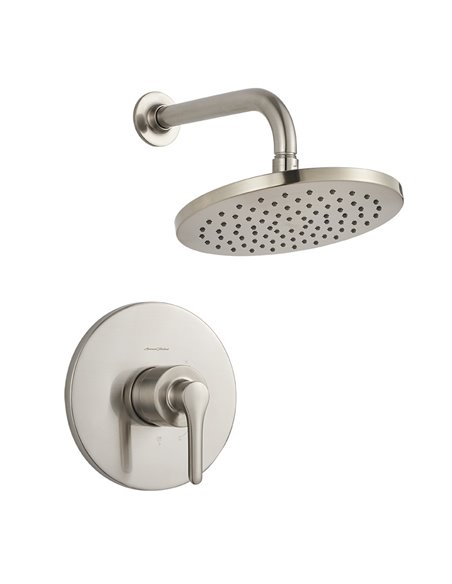 American Standard Studio S 1.8 gpm/6.8 L/min  Shower Trim Kit With Rain Showerhead, Double Ceramic Pressure Balance Cartridge Wi