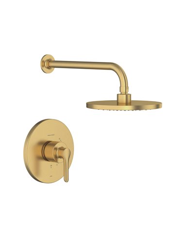 American Standard Studio S 1.8 gpm/6.8 L/min  Shower Trim Kit With Rain Showerhead, Double Ceramic Pressure Balance Cartridge Wi