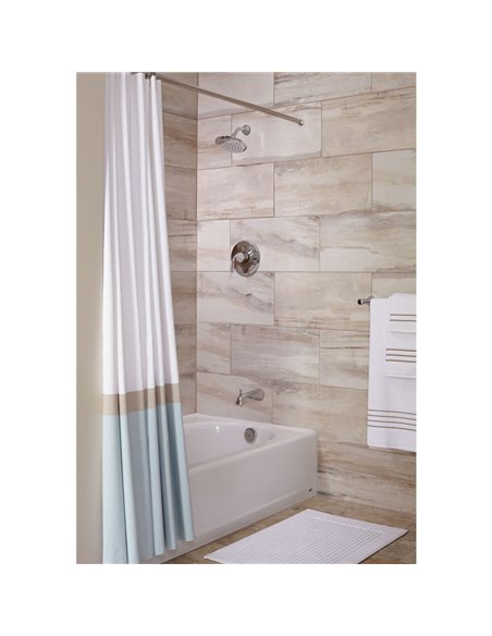 American Standard Fluent 2.5 gpm/9.5 L/min Tub and Shower Trim Kit With Showerhead, Double Ceramic Pressure Balance Cartridge Wi